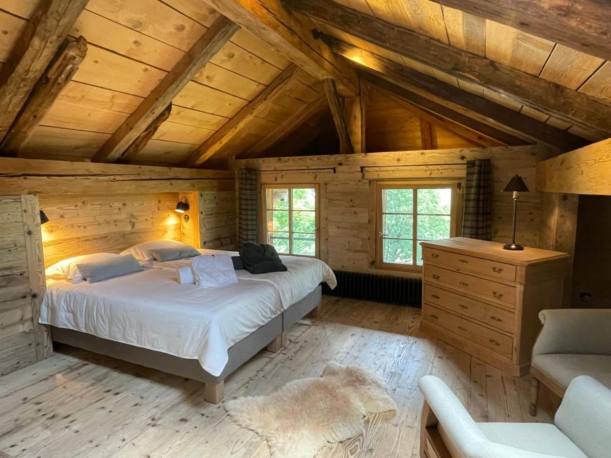 Alpen Charme - Chalet D'Hotes Et Spa Gsteig Eksteriør billede