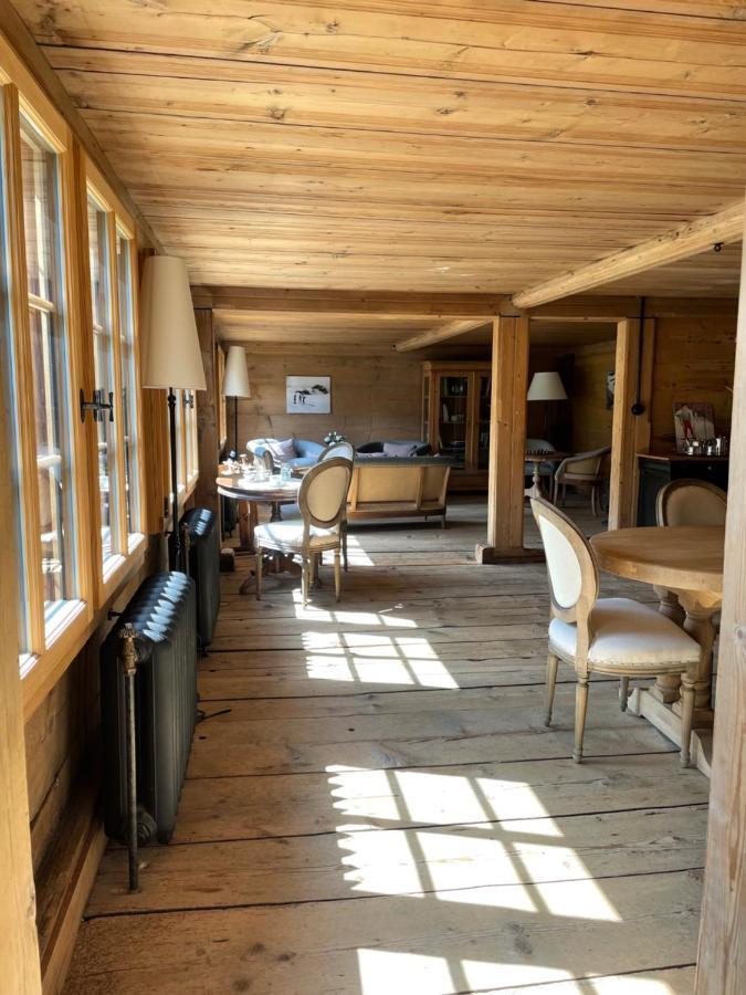 Alpen Charme - Chalet D'Hotes Et Spa Gsteig Eksteriør billede