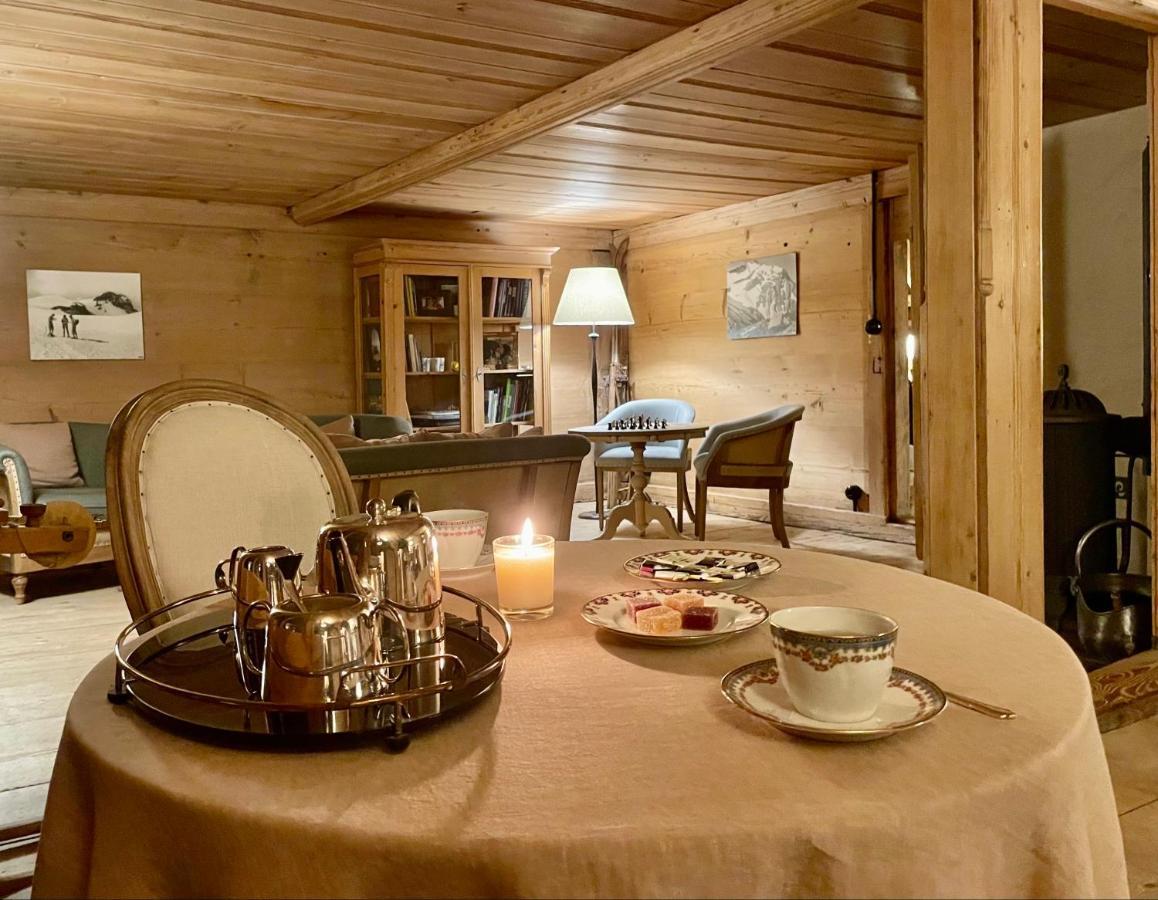 Alpen Charme - Chalet D'Hotes Et Spa Gsteig Eksteriør billede