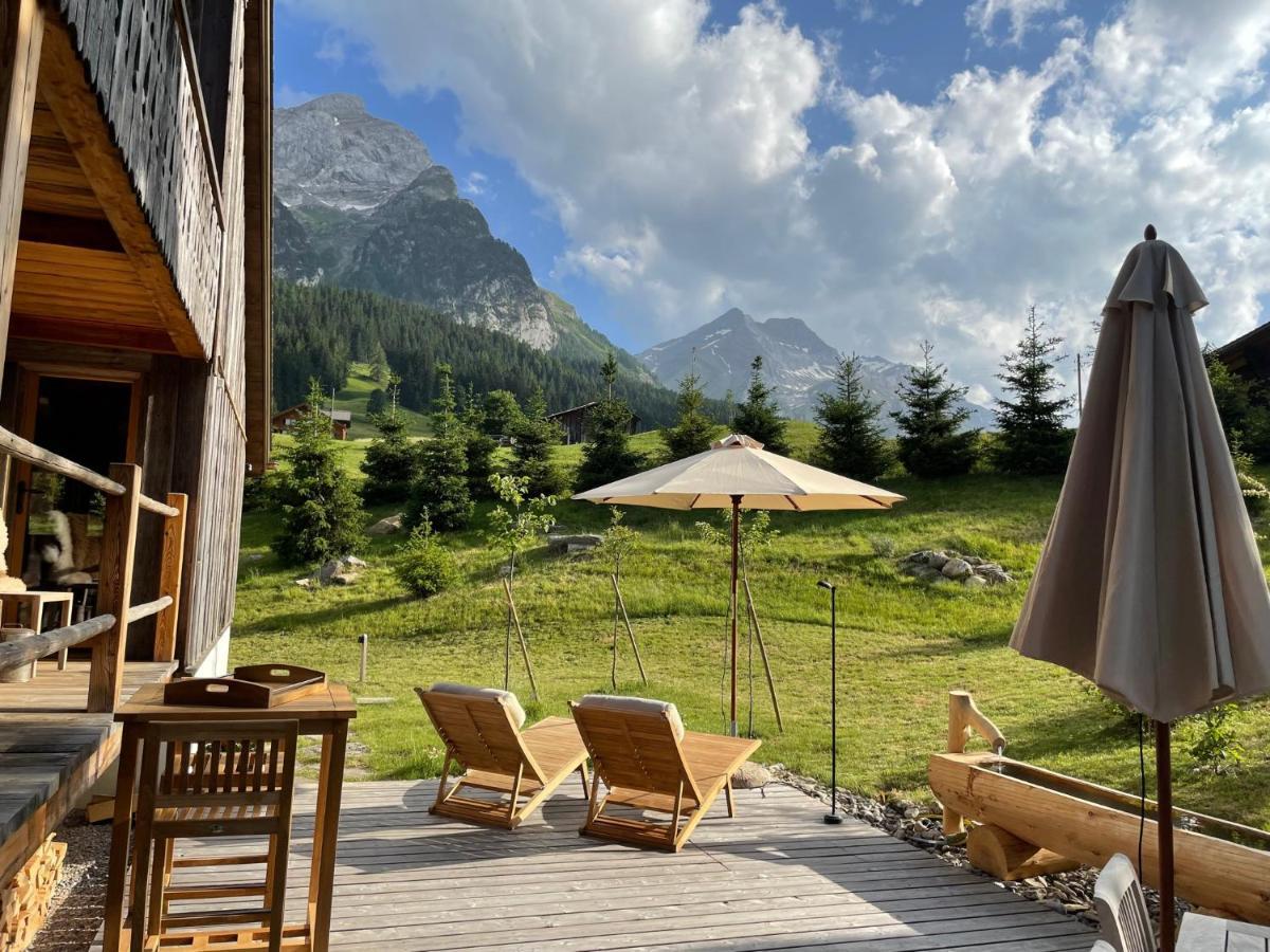 Alpen Charme - Chalet D'Hotes Et Spa Gsteig Eksteriør billede