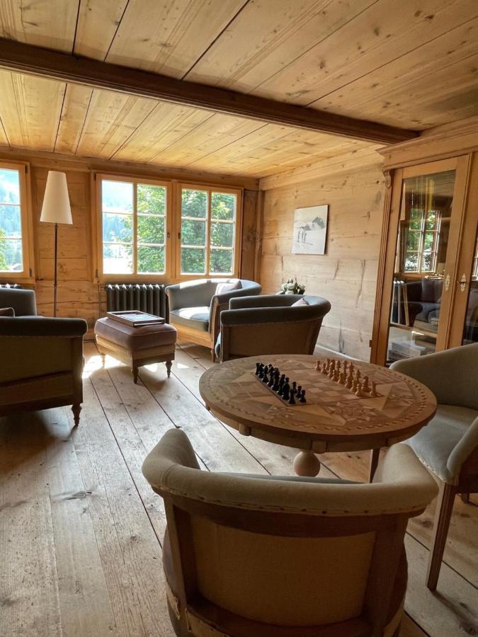 Alpen Charme - Chalet D'Hotes Et Spa Gsteig Eksteriør billede