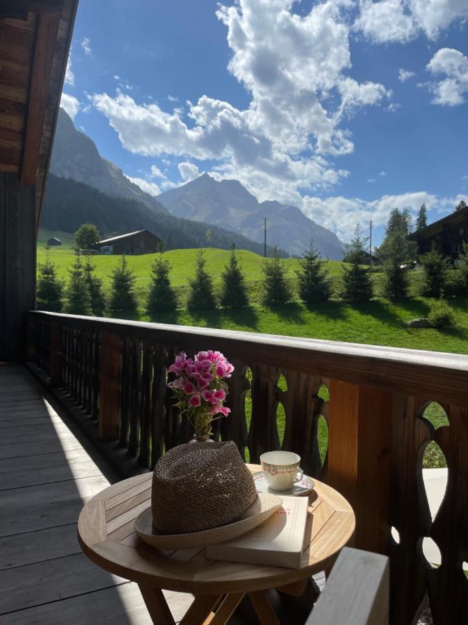 Alpen Charme - Chalet D'Hotes Et Spa Gsteig Eksteriør billede