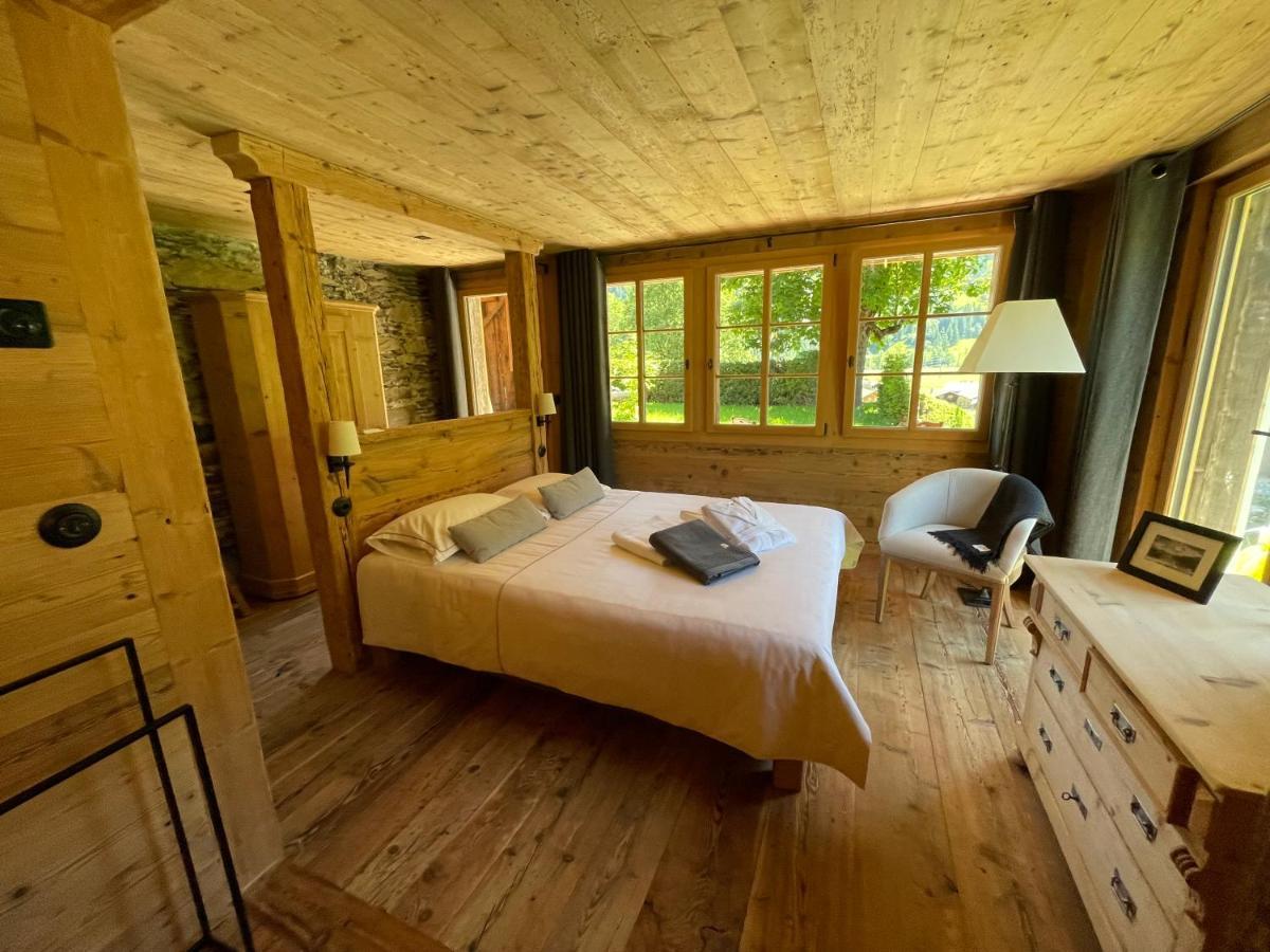 Alpen Charme - Chalet D'Hotes Et Spa Gsteig Eksteriør billede