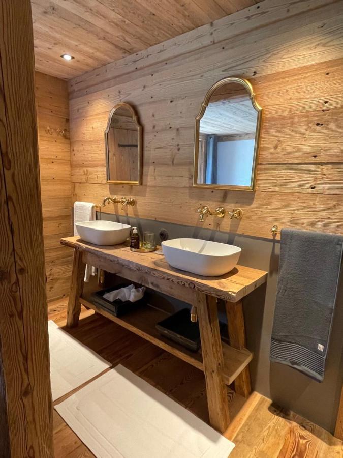 Alpen Charme - Chalet D'Hotes Et Spa Gsteig Eksteriør billede