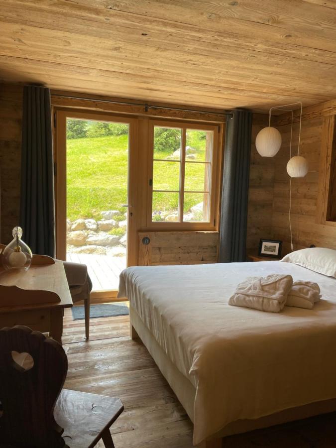 Alpen Charme - Chalet D'Hotes Et Spa Gsteig Eksteriør billede
